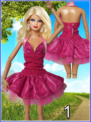 Повседневная одежда для кукол Барби