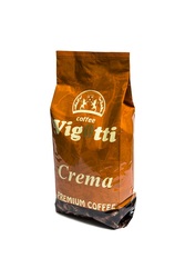 Кофе натуральный зерновой Vigotti Crema Coffee